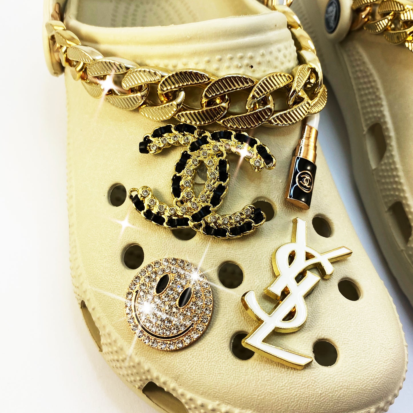 Big Chains Gold striped