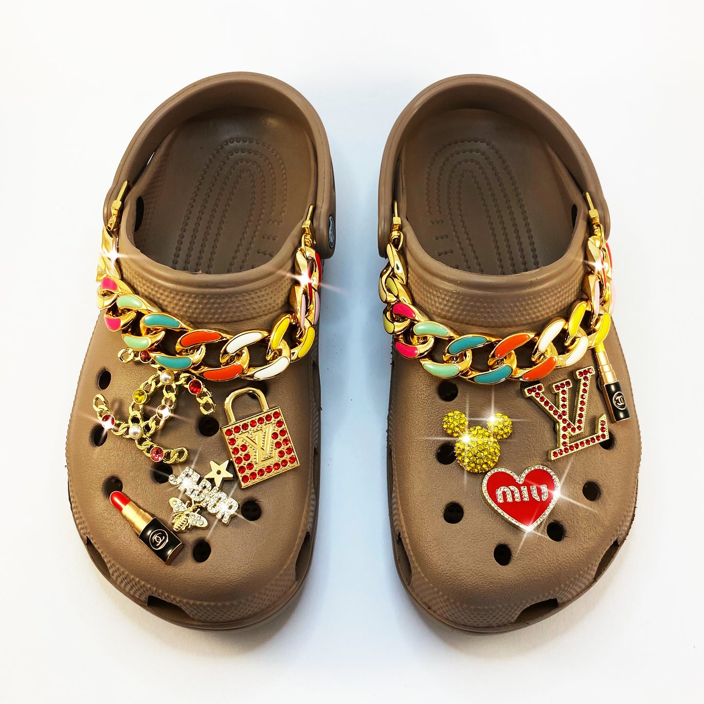Multicolor Chains Gold
