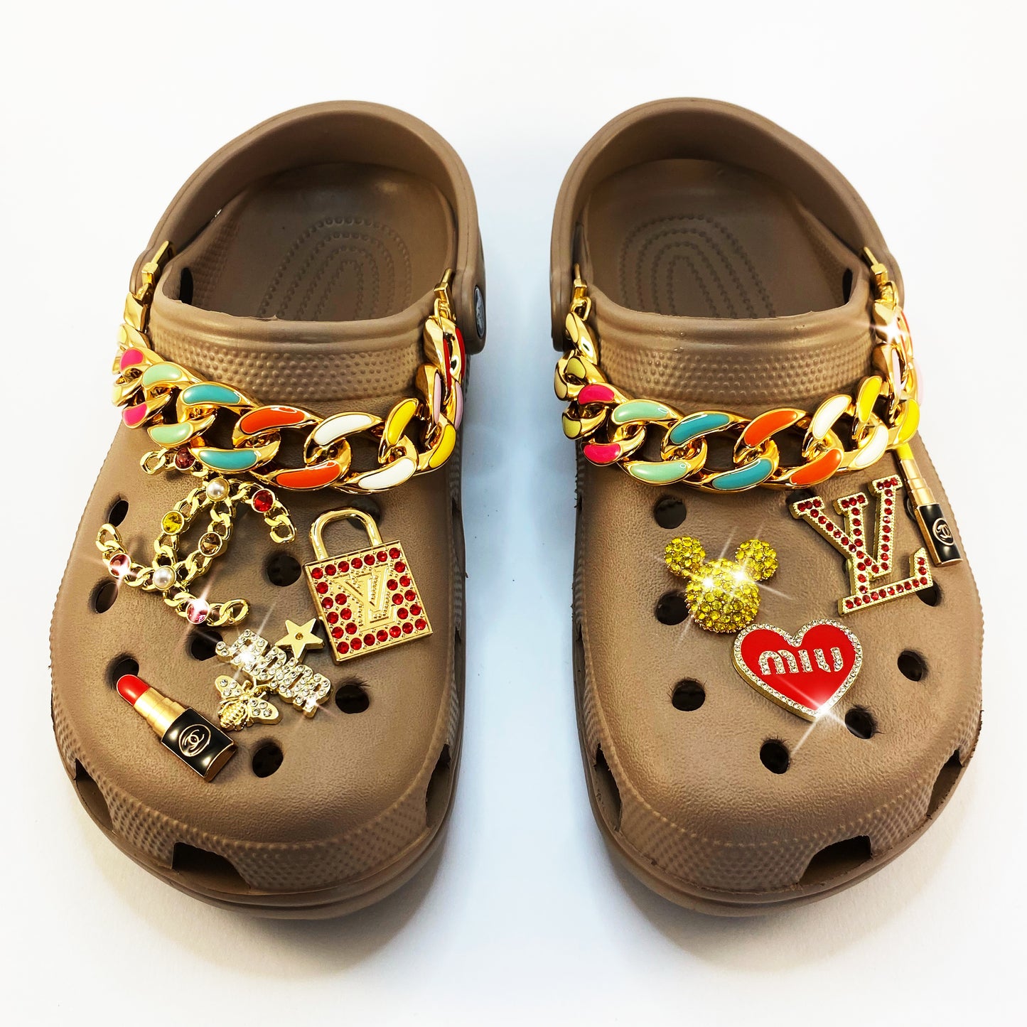 Multicolor Chains Gold