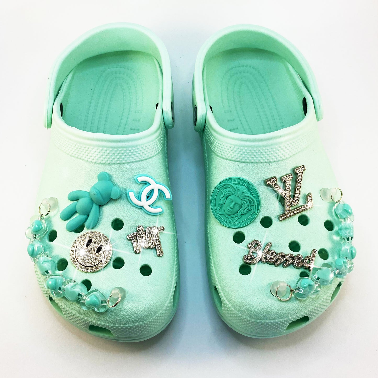 Short Chain mint hearts