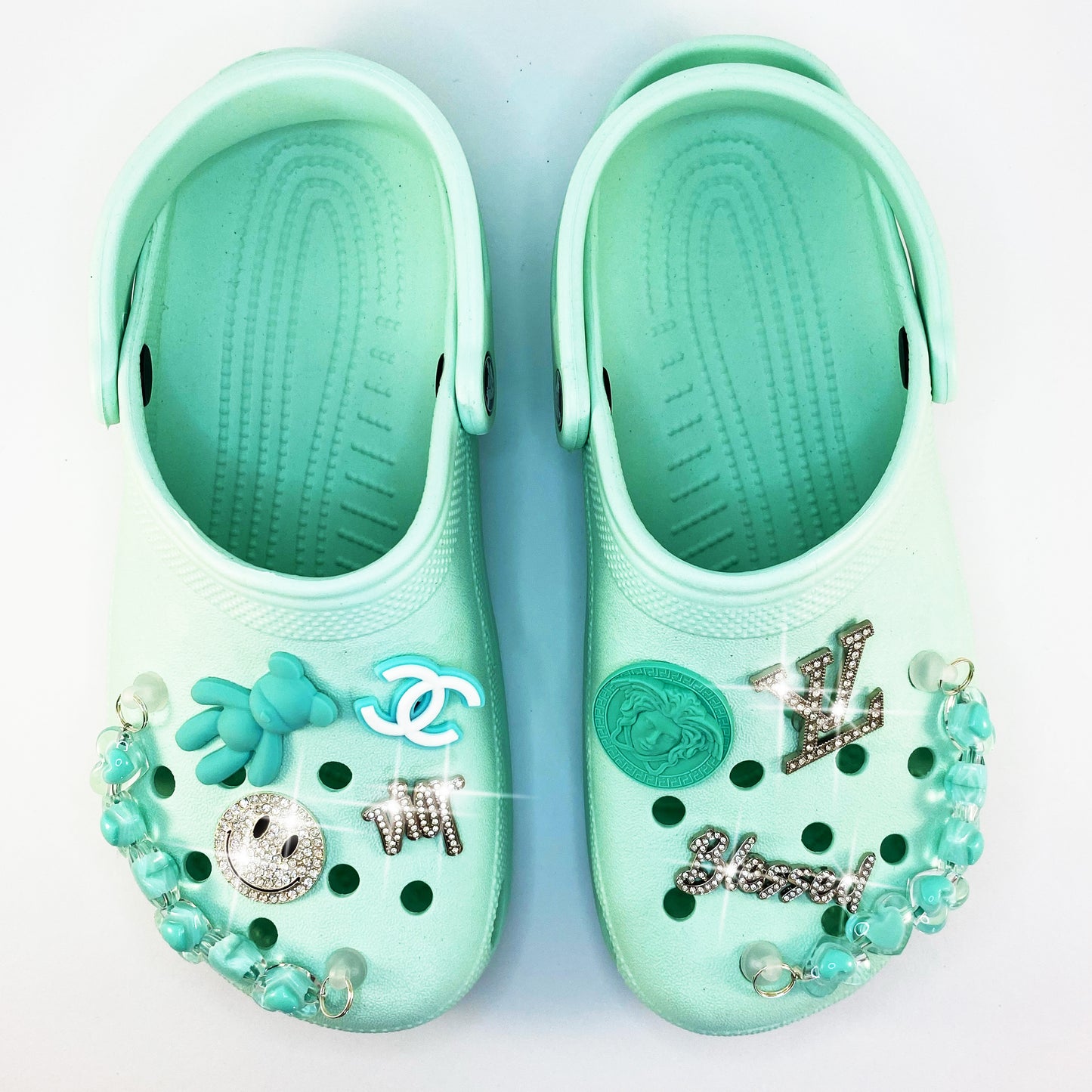 Short Chain mint hearts