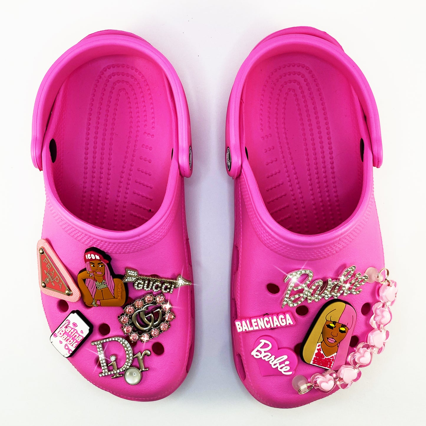 Short Chain pink hearts