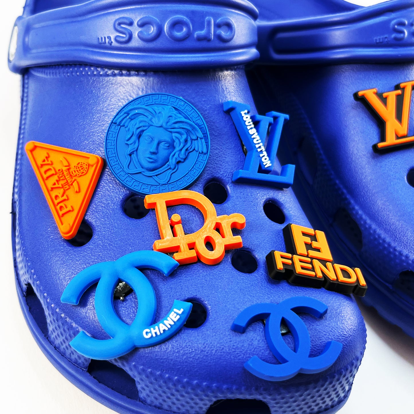 Designer Orange Blue