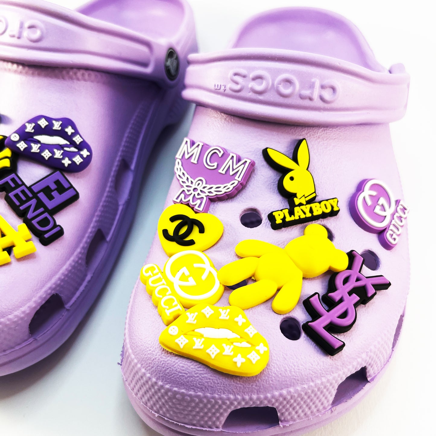 Designer Purple Yellow