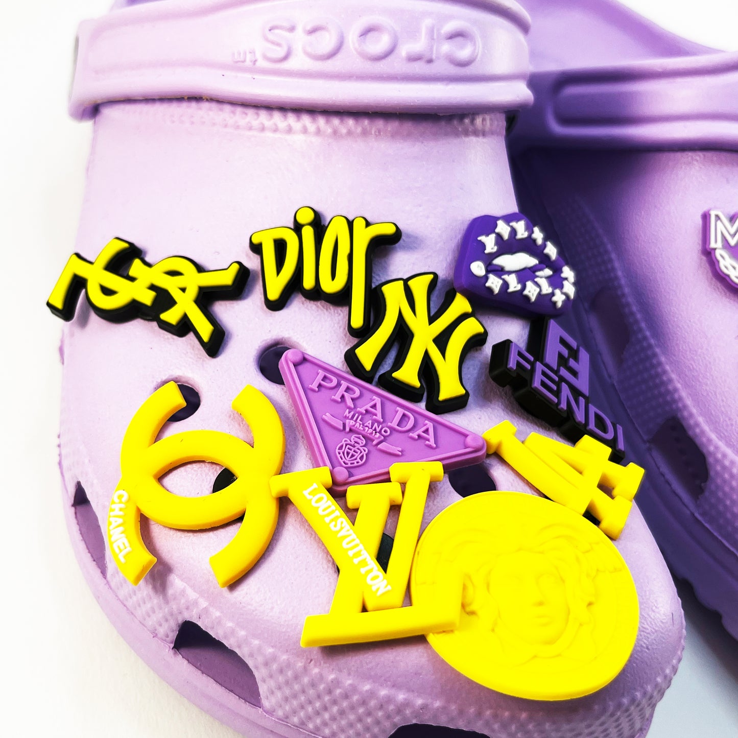 Designer Purple Yellow