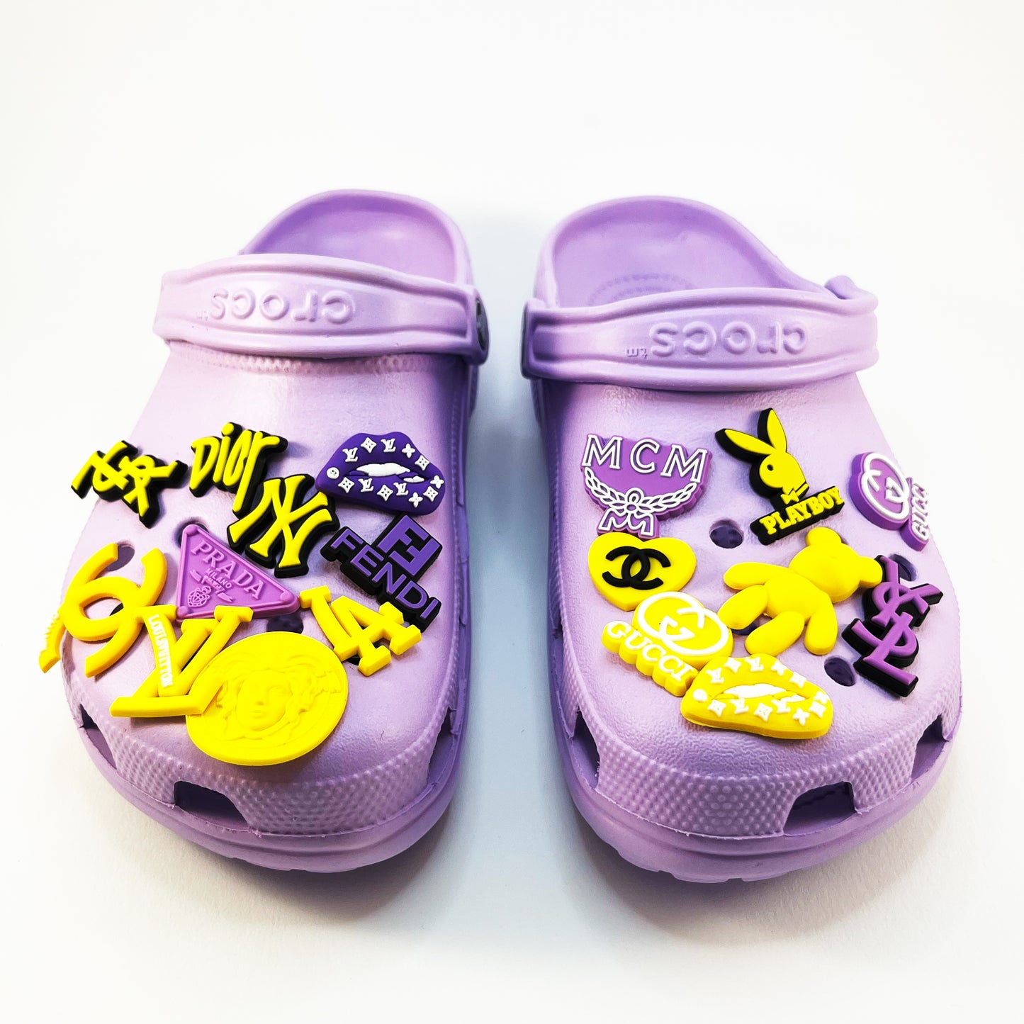 Designer Purple Yellow
