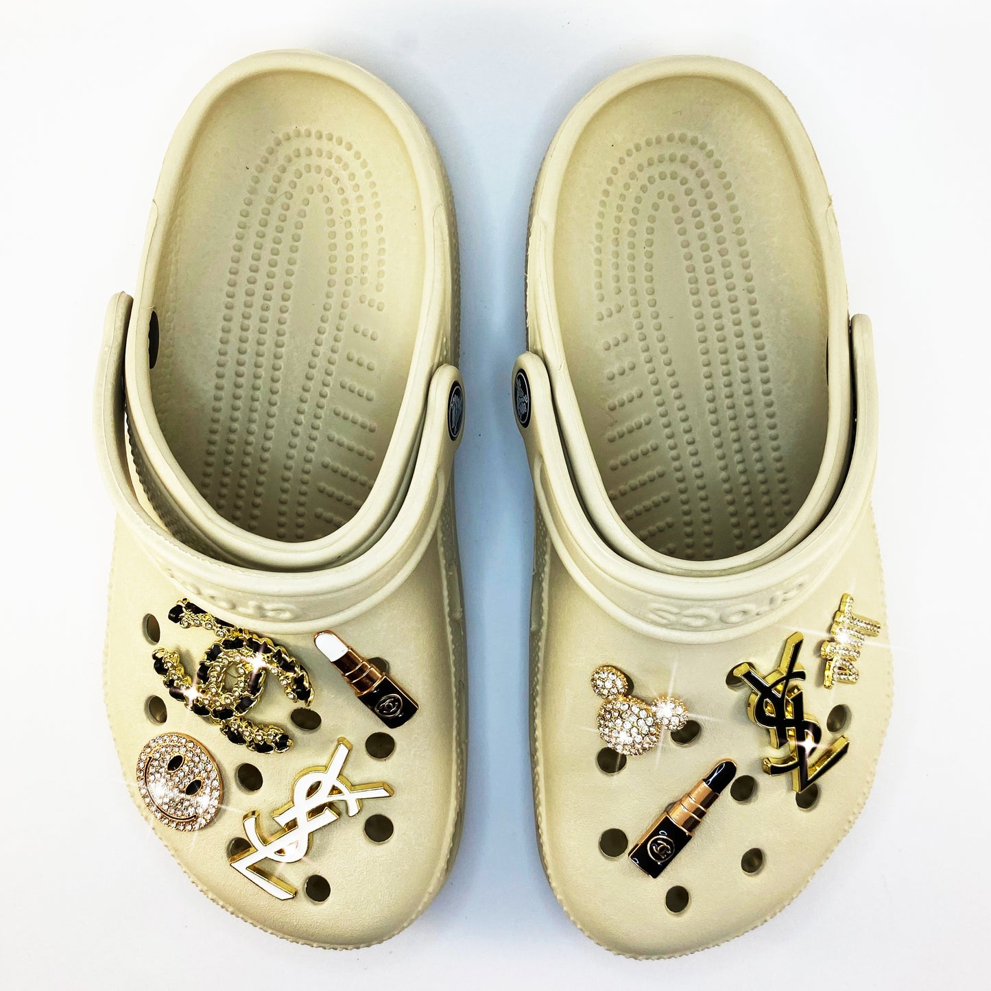 Designer Metal Gold, Black & White