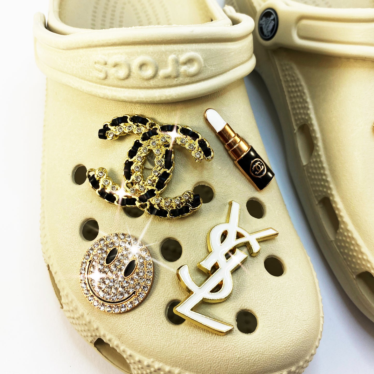 Designer Metal Gold, Black & White