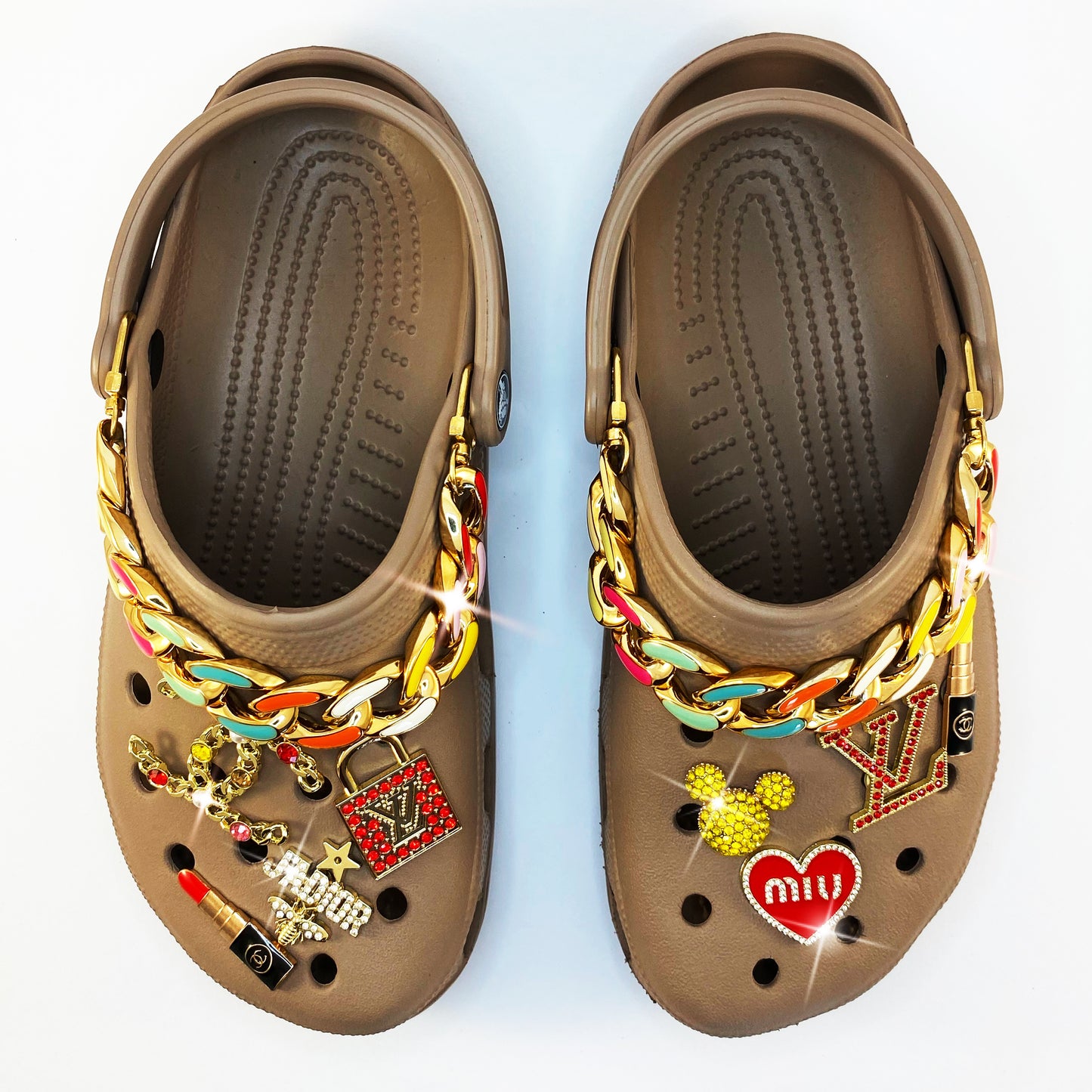 Multicolor Chains Gold