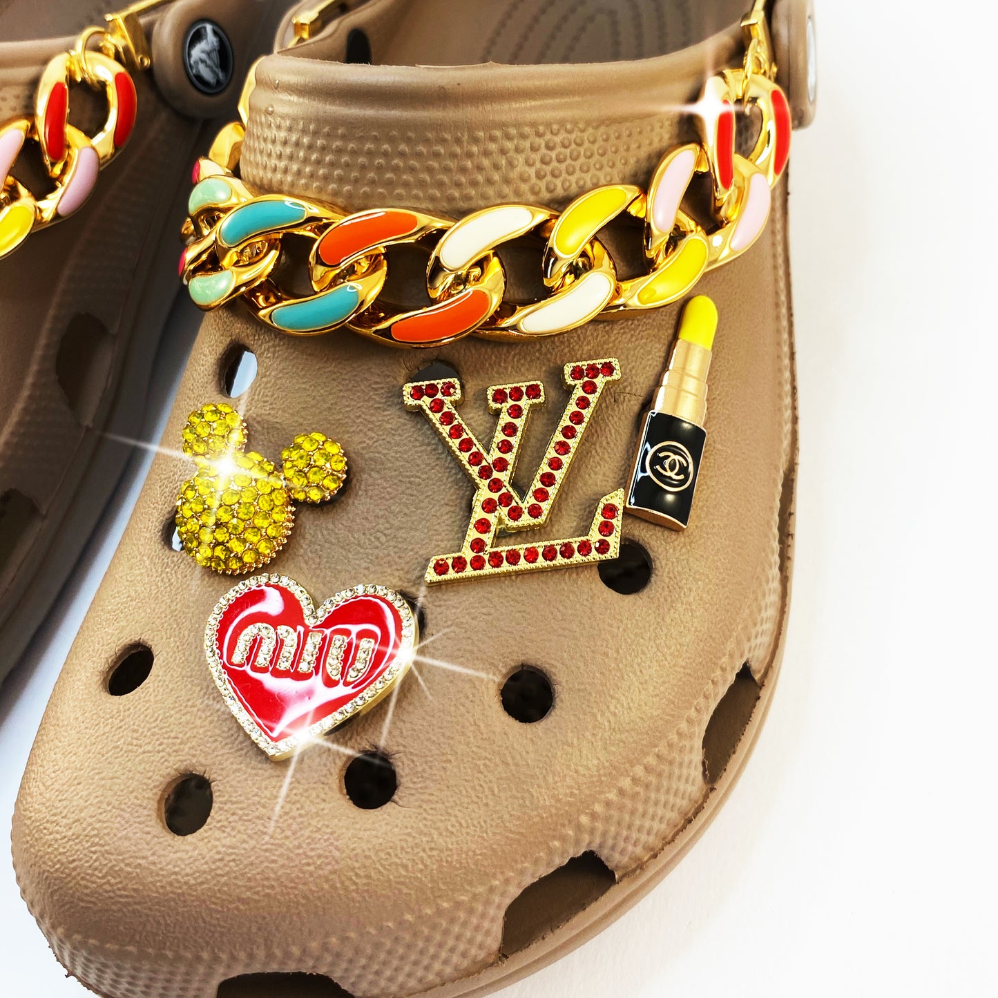 Multicolor Chains Gold