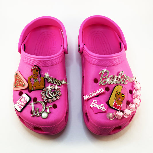Short Chain pink hearts