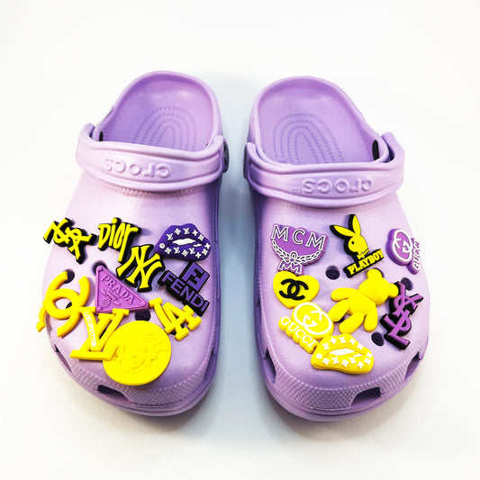 Designer Purple Yellow