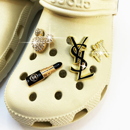 Designer Metal Gold, Black & White