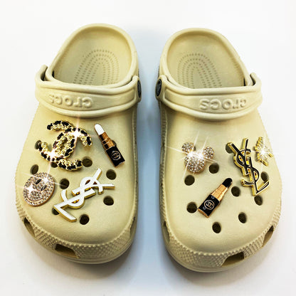 Designer Metal Gold, Black & White